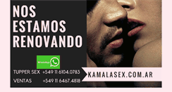 Desktop Screenshot of kamalasex.com.ar